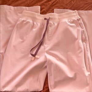 Blush Pink Joggers with Drawstring
